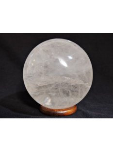 KB17 Bergkristall Heilstein Kugel Madagaskar 1520 g; D: 100 mm