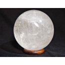 KB17 Bergkristall Heilstein Kugel Madagaskar 1520 g; D: 100 mm
