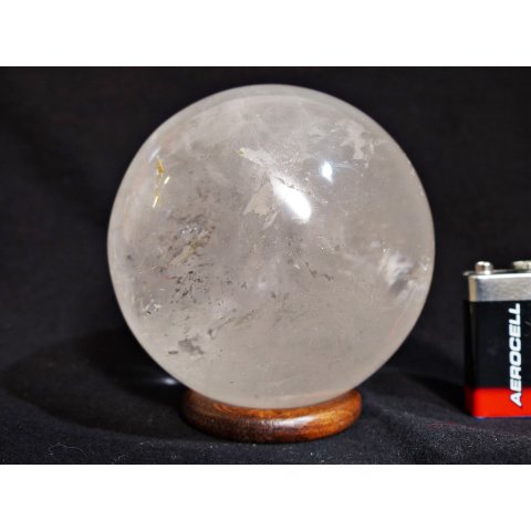 KB18 Bergkristall Heilstein Kugel Madagaskar 1363 g; D: 100 mm