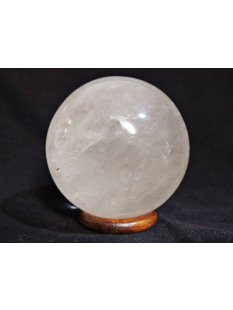 KB18 Bergkristall Heilstein Kugel Madagaskar 1363 g; D: 100 mm