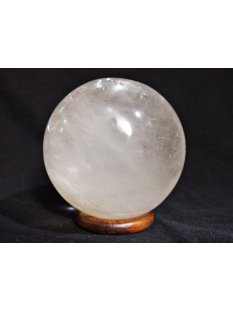 KB18 Bergkristall Heilstein Kugel Madagaskar 1363 g; D: 100 mm