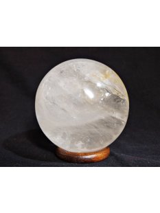 KB19 Bergkristall Heilstein Kugel Madagaskar 1230 g; D:...