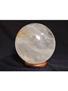 KB19 Bergkristall Heilstein Kugel Madagaskar 1230 g; D: 100 mm