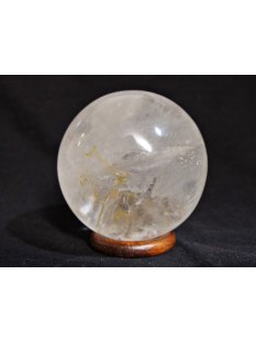KB19 Bergkristall Heilstein Kugel Madagaskar 1230 g; D: 100 mm