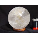 KB19 Bergkristall Heilstein Kugel Madagaskar 1230 g; D: 100 mm