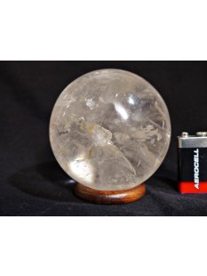 KB20 Bergkristall Heilstein Kugel Madagaskar 1134 g; D:...