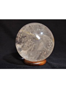 KB20 Bergkristall Heilstein Kugel Madagaskar 1134 g; D: 90 mm