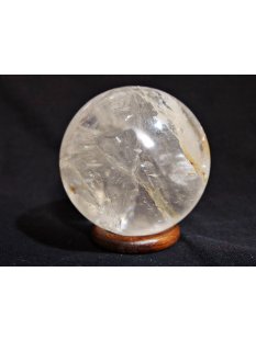 KB21 Bergkristall Heilstein Kugel Madagaskar 1065 g; D: 90 mm