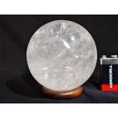 KB22 Bergkristall Heilstein Kugel Madagaskar 1086 g; D: 90 mm