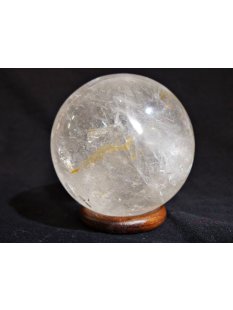 KB23 Bergkristall Heilstein Kugel Madagaskar 982 g; D: 90 mm