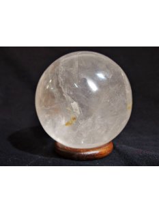 KB23 Bergkristall Heilstein Kugel Madagaskar 982 g; D: 90 mm
