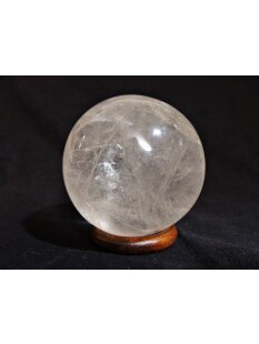 KB23 Bergkristall Heilstein Kugel Madagaskar 982 g; D: 90 mm