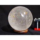 KB23 Bergkristall Heilstein Kugel Madagaskar 982 g; D: 90 mm