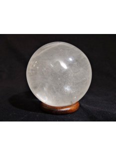 KB24 Bergkristall Heilstein Kugel Madagaskar 1028 g; D:...