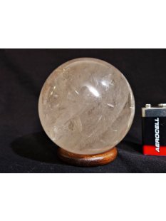 KB25 Bergkristall Heilstein Kugel Madagaskar 957 g; D: 90 mm