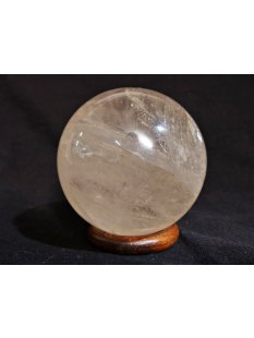 KB25 Bergkristall Heilstein Kugel Madagaskar 957 g; D: 90 mm