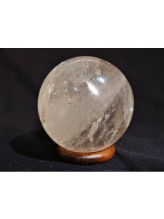 KB25 Bergkristall Heilstein Kugel Madagaskar 957 g; D: 90 mm