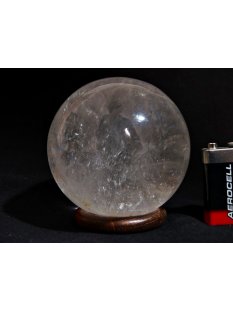 KB26 Bergkristall Heilstein Kugel Madagaskar 867 g; D: 90 mm