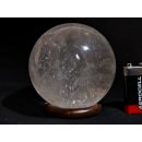 KB26 Bergkristall Heilstein Kugel Madagaskar 867 g; D: 90 mm