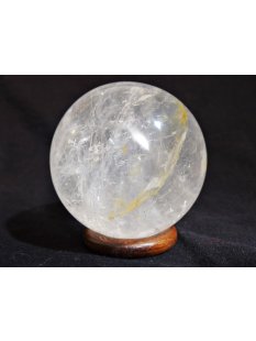 KB27 Bergkristall Heilstein Kugel Madagaskar 1015 g; D: 90 mm