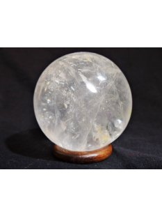 KB27 Bergkristall Heilstein Kugel Madagaskar 1015 g; D: 90 mm