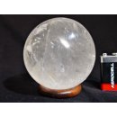 KB27 Bergkristall Heilstein Kugel Madagaskar 1015 g; D: 90 mm