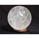 KB27 Bergkristall Heilstein Kugel Madagaskar 1015 g; D: 90 mm