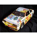 Buick Skyhawk aus gelb blauen Werbedosen M 1:10  L&auml;nge ca. 56 cm