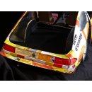 Buick Skyhawk aus gelb blauen Werbedosen M 1:10  L&auml;nge ca. 56 cm