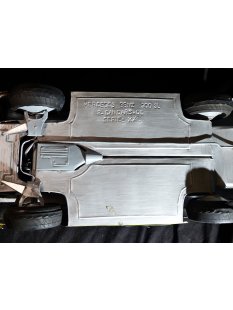 Mercedes Benz 300 SL Fl&uuml;gelt&uuml;rer gr&uuml;ne Dosen M 1:10  L ca. 50 cm