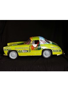 Mercedes Benz 300 SL Fl&uuml;gelt&uuml;rer gr&uuml;ne Dosen M 1:10  L ca. 50 cm