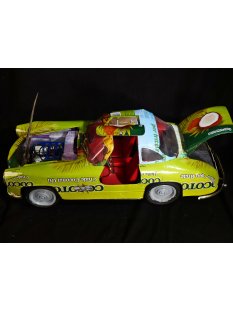 Mercedes Benz 300 SL Fl&uuml;gelt&uuml;rer gr&uuml;ne Dosen M 1:10  L ca. 50 cm