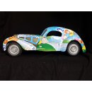 Bugatti Atlantic blaue Werbe Dosen M 1:10  L ca. 50 cm