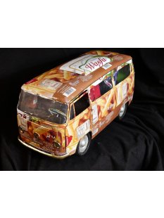 VW T2 Campingbus Bulli braune Werbe Dosen M 1:10  L ca....