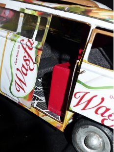 VW T2 Campingbus Bulli braune Werbe Dosen M 1:10  L ca. 50 cm