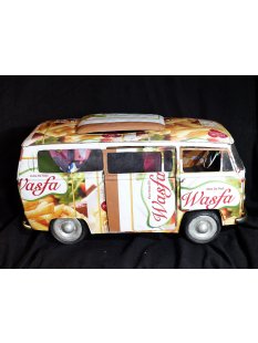 VW T2 Campingbus Bulli braune Werbe Dosen M 1:10  L ca. 50 cm