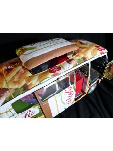 VW T2 Campingbus Bulli braune Werbe Dosen M 1:10  L ca. 50 cm