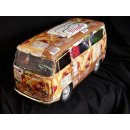 VW T2 Campingbus Bulli braune Werbe Dosen M 1:10  L ca. 50 cm