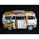 VW T2 Campingbus Bulli braune Werbe Dosen M 1:10  L ca. 50 cm