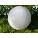 Madagaskar Bl&uuml;tenblatt Quarz Milchquarz Wei&szlig;quarz Kugel 15 kg D 200 mm