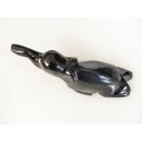 Hornfigur Elefant schwarz poliert 8 cm = Code B