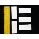 5 St&uuml;ck B&uuml;ffel Knochen Rohling Platte 60 x 25 x 4  mm