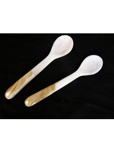 1 x Perlmutt Eierl&ouml;ffel Kompottl&ouml;ffel Osiris 14...