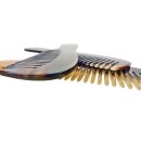 1 x Superpreis ! Hornkamm Griffkamm Claudia 2. Qual. 19 x 5 cm 17 Z&auml;hne grob = Code A